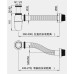 Сифон для раковины PANTA PTSS102MB чёрный матовый