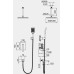 Душевая система PANTA Demeanor PT969003BGM оружейная сталь